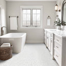 Carrara Hexagon 11"x13" Matte Porcelain Mosaic Floor And Wall Tile - MSI Collection