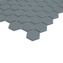 Cielo Azul Hexagon 10"x11" Glossy Porcelain Mosaic Floor and Wall Tile - MSI Collection