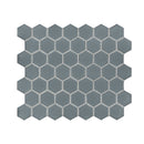 Cielo Azul Hexagon 10"x11" Glossy Porcelain Mosaic Floor and Wall Tile - MSI Collection