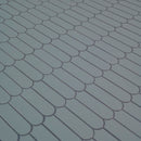 Cielo Azul Scallop 12"x12" Glossy Porcelain Mosaic Floor and Wall Tile - MSI Collection