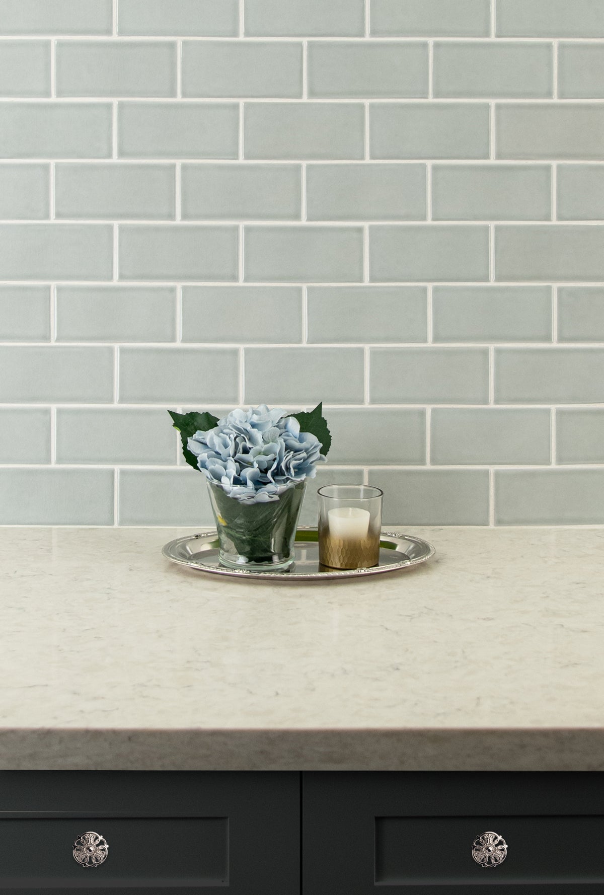 MSI Morning Fog Handcrafted Glossy Ceramic Subway Tile