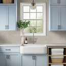 Myrtle Sands Round 11"x13" Matte Porcelain Mosaic Floor and Wall Tile - MSI Collection