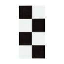 White and Black Checkered 8"x16" Matte Porcelain Mosaic Floor and Wall Tile - MSI Collection
