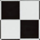 White and Black Checkered 8"x16" Matte Porcelain Mosaic Floor and Wall Tile - MSI Collection