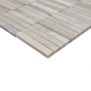 Ravello Mini Stack 12"x12" Polished Marble Mosaic Floor and Wall Tile - MSI Collection