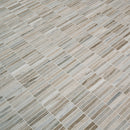 Ravello Mini Stack 12"x12" Polished Marble Mosaic Floor and Wall Tile - MSI Collection