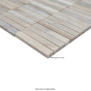 Ravello Mini Stack 12"x12" Polished Marble Mosaic Floor and Wall Tile - MSI Collection