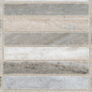 Ravello Mini Stack 12"x12" Polished Marble Mosaic Floor and Wall Tile - MSI Collection