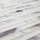 Scollopini Lilac Pattern 11"x12" Honed Marble Mosaic Floor and Wall Tile - MSI Collection