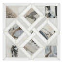 Tessere Pattern 12"x12" Polished Marble Mosaic Floor and Wall Tile - MSI Collection