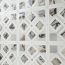 Tessere Pattern 12"x12" Polished Marble Mosaic Floor and Wall Tile - MSI Collection