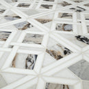 Tessere Pattern 12"x12" Polished Marble Mosaic Floor and Wall Tile - MSI Collection