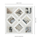 Tessere Pattern 12"x12" Polished Marble Mosaic Floor and Wall Tile - MSI Collection