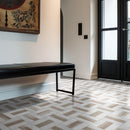 Winslow Weave 12"x12" Polished Marble Mosaic Floor and Wall Tile - MSI Collection