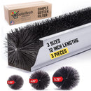 6-Inch GutterBrush Gutter Guard – Fits Large Residential & Small Commercial Gutters (5.25 Inch Diameter)