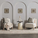 Bigaa Teal Medallion Throw Pillow