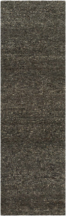 Sevan Black Wool Area Rug