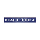 Cape Cod, Massachusetts Navy Beach House Wooden Sign | Wall Art Print on Real Wood