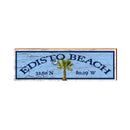Edisto Beach Sign | Real Wood Art Print