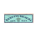 Edisto Beach Sign | Real Wood Art Print