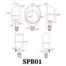 SPB01 Low Voltage Directional Spot Light Outdoor Landscape Lighting