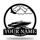 Speed Boat Monogram