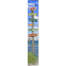Mexico Beach Directional Sign  | Wall Art Print on Real Wood