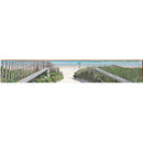 Footbridge Beach, ME SPO2 | Wall Art Print on Real Wood