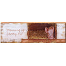 Dreaming of Cherry Pie Pig SPO2 | Wall Art Print on Real Wood