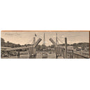 Perkins Cove Draw Bridge SPO2 | Wall Art Print on Real Wood