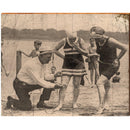 Beach Ladies SPO2 | Wall Art Print on Real Wood