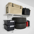 2' x 8' Wall Shelf (with Hooks)
