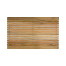 Belize Teak String Mat with Rubber Footing 31.4" x 19.6"