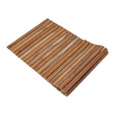 Sandpoint Natural Teak Shower and Bath String Mat 40″ x 20″ (no feet)