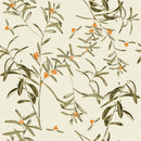 Voguish Sea Buckthorn Wallpaper Fashionable