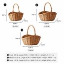 Classic Willow Market Basket