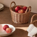 Harvest Loop Wicker Basket