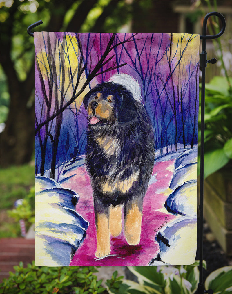 Tibetan Mastiff Flag Garden Size