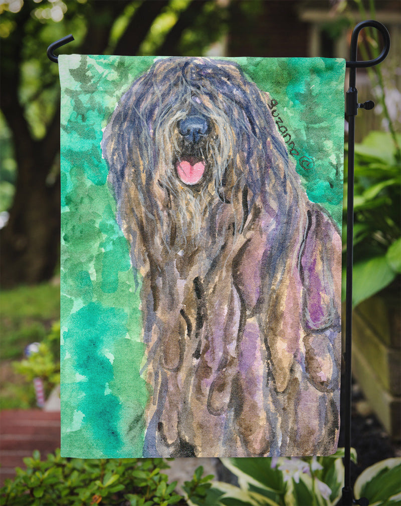 Bergamasco Sheepdog Flag Garden Size