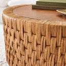 Puebla Woven Coffee Table