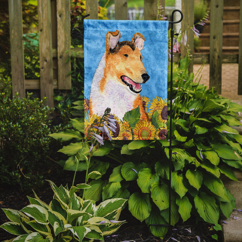 Collie Smooth Flag Garden Size