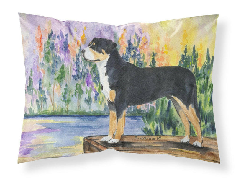 Greater Swiss Mountain Dog Moisture wicking Fabric standard pillowcase