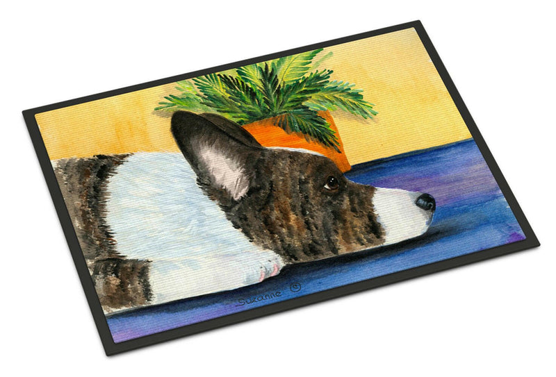 Corgi Indoor or Outdoor Mat 24x36 Doormat