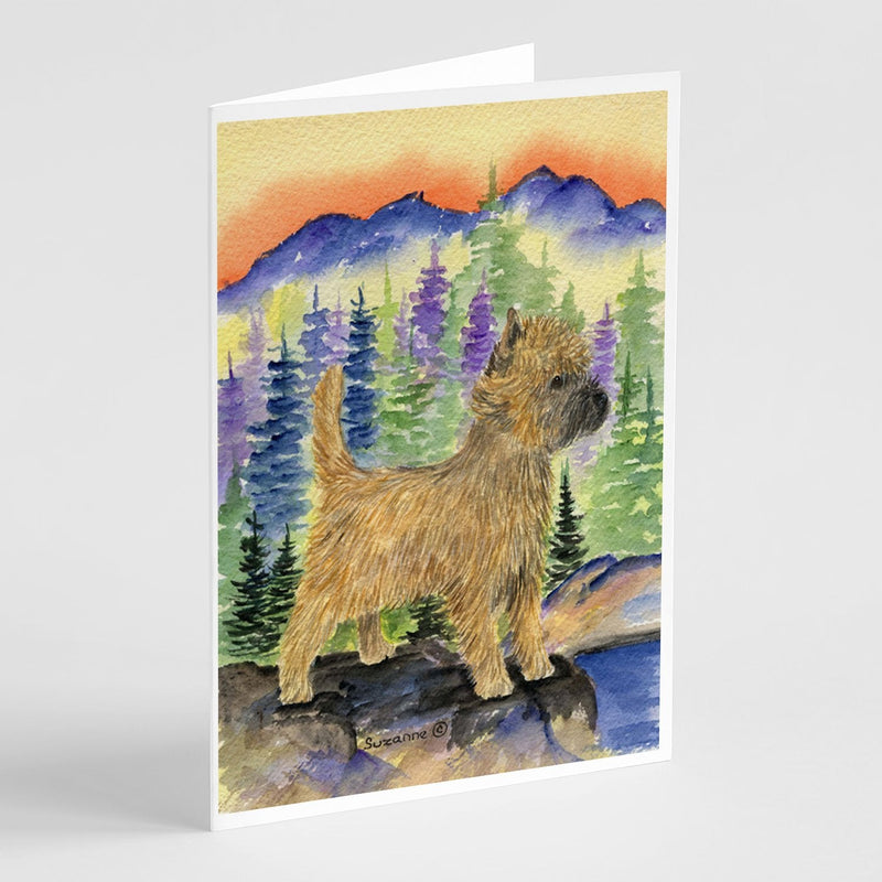 Cairn Terrier Greeting Cards and Envelopes Pack of 8