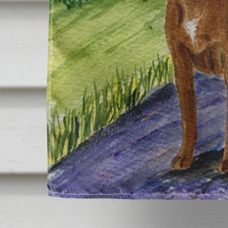 Chesapeake Bay Retriever Flag Canvas House Size