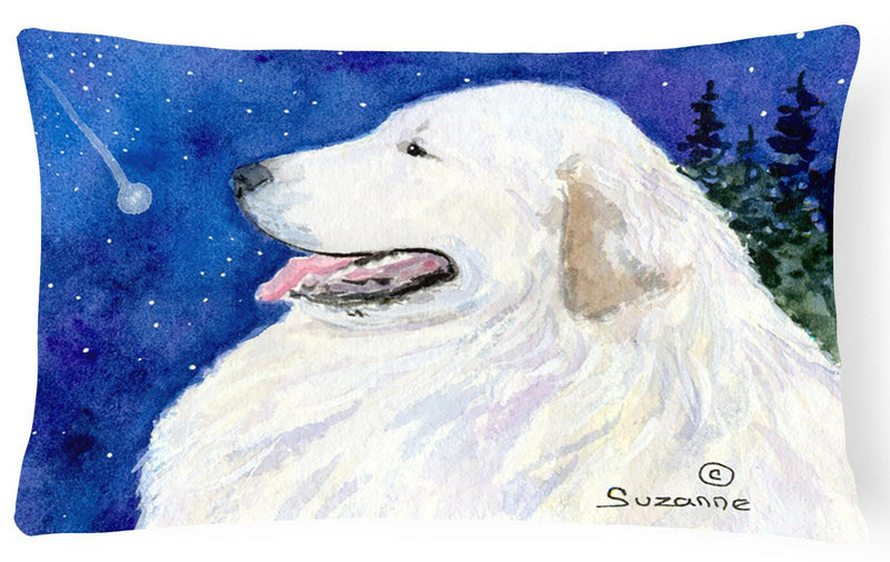 Great Pyrenees Decorative   Canvas Fabric Pillow