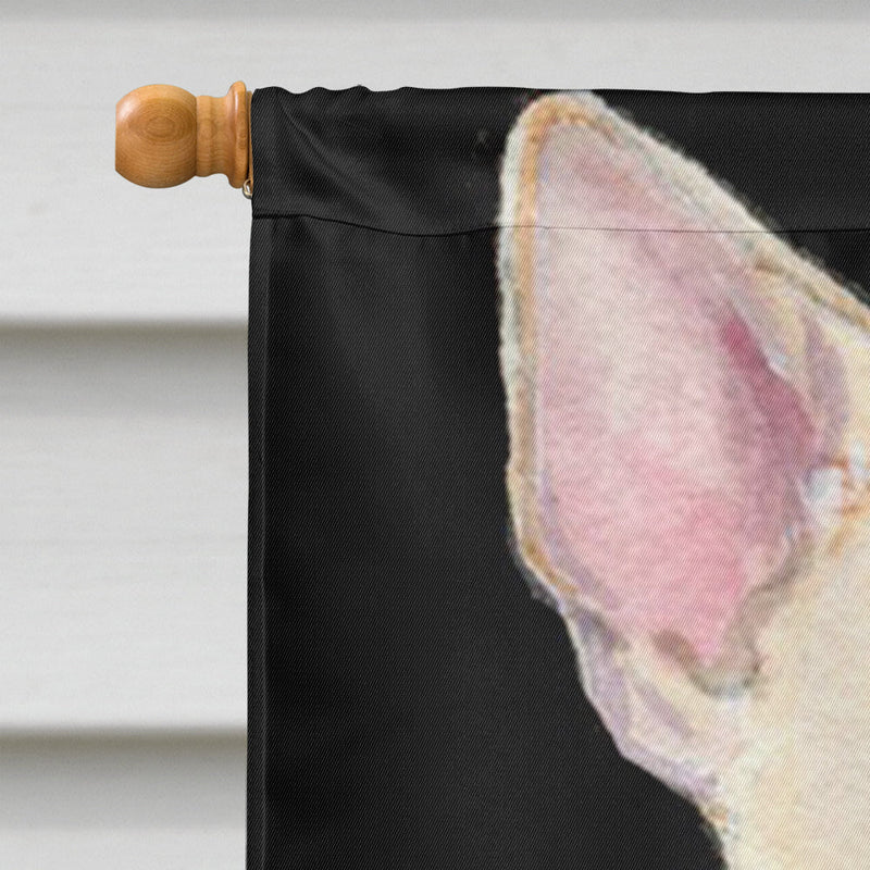 Chihuahua Flag Canvas House Size