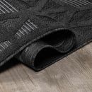 Nuri Black Outdoor Rug