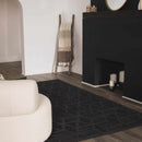 Nuri Black Outdoor Rug