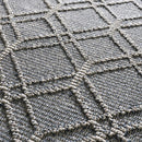 Diah Gray Blue & Bone Area Rug - Clearance